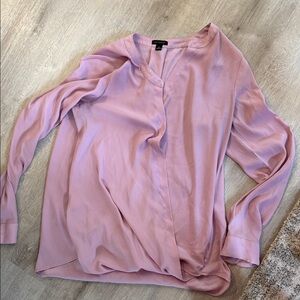 Ann Taylor Soft Pink Blouse